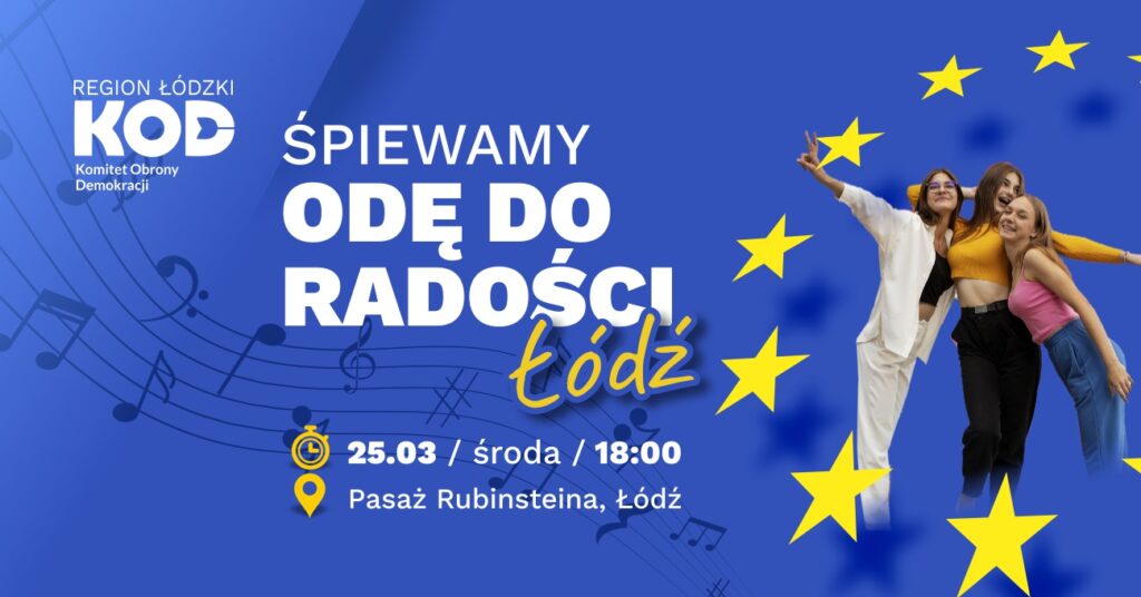 25.03 | Po raz 10. Śpiewamy Odę do Radości!